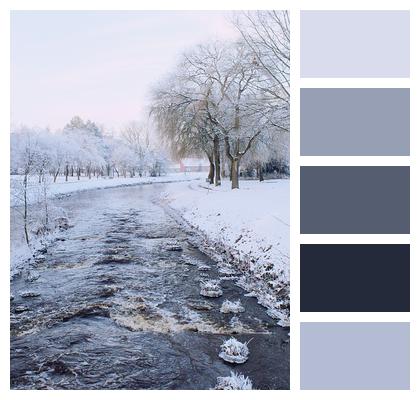 Winter Winter Landscape Flow Image